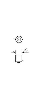 OSRAM kogellamp cell. 24v 4w sb ba9s