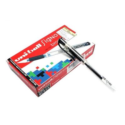 Boligrafo de tinta líquida Uni-Ball Signo Broad UM-153 W Zwart 0,6 mm (12 Onderdelen)