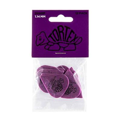 Dunlop 412P114 Tortex Sharp Pick 1.14 mm plectrumset (12 stuks)