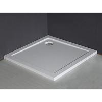 Luxe douchebak SMC vierkant 90 x 90 x 4 cm wit - thumbnail