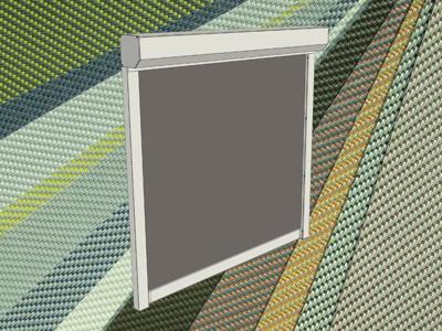 Screendoek Tibelly Serge - Geschikt Voor Screen Zonwering - Tibelly - Op Maat Screendoek Tibelly Serge - Geschikt Voor Screen Zonwering - Tibelly - Op Maat