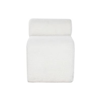 Kruk Home ESPRIT Wit Polyester Hout MDF 48 x 69 x 63 cm Kruk Home ESPRIT Wit Polyester Hout MDF 48 x 69 x 63 cm