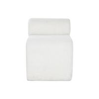 Kruk Home ESPRIT Wit Polyester Hout MDF 48 x 69 x 63 cm - thumbnail