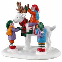 Reindeer Snowman Kersthuisje LEMAX - Lemax - thumbnail