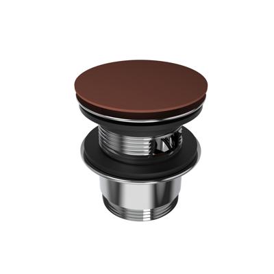 Pop-up Waste Bad Arcqua 1 1/2 Met Overloop Mat Terracotta Arcqua