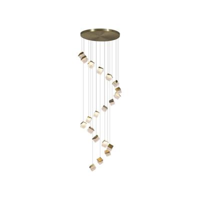 Searchlight Design vide lampCuboid 20-lichts goud - 33640-20SB