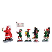 Santa'S Elf Parade Set Of 7 Kerst LEMAX - Lemax - thumbnail