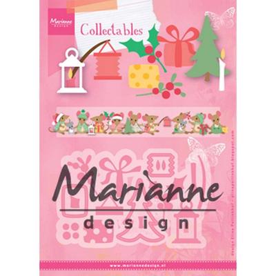 Marianne Design • collectables snij- embosstencil eline's kerst decoratie