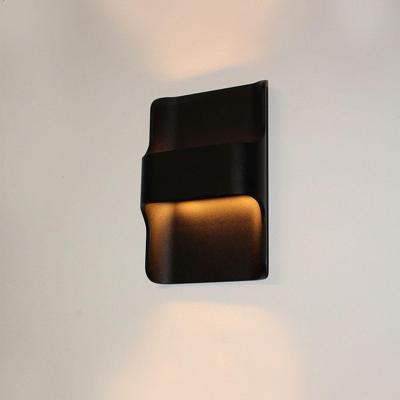 Artdelight Led buitenlampDallas Up - Down zwart - WL DALLAS ZW