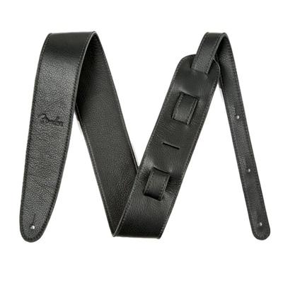 Fender Artisan Crafted Leather Strap 2.5 inch gitaarband zwart