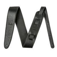 Fender Artisan Crafted Leather Strap 2.5 inch gitaarband zwart - thumbnail