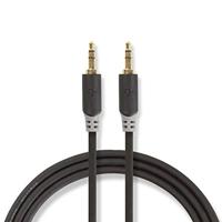 Nedis CABP22000AT20 Stereo Audiokabel 3,5 Mm Male - 3,5 Mm Male 2,0 M Antraciet - thumbnail