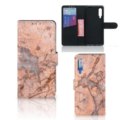 Xiaomi Mi 9 | Bookcase | Marmer Oranje