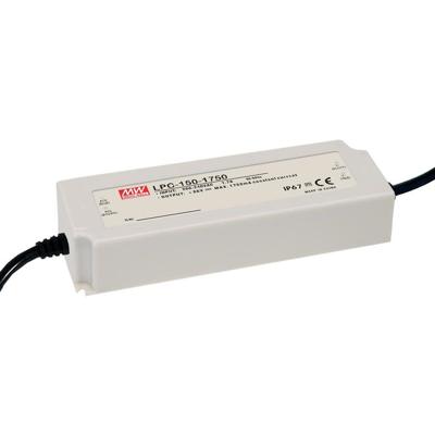 MEAN WELL LPC-150-2450 LED-driver Constante stroomsterkte 152 W 2.45 A 31 - 62 V/DC Niet dimbaar, Overbelastingsbescherming 1 stuk(s)
