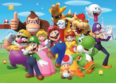 Ravensburger puzzel super mario - legpuzzel - 1000 stukjes