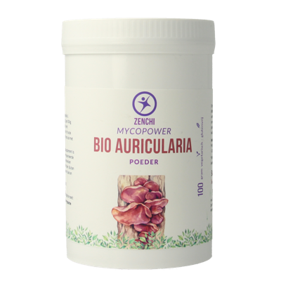 Mycopower Auricularia poeder bio 100 Gram