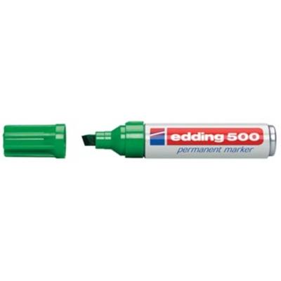 Edding 500 permanent marker 2-7mm schuin groen