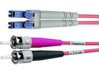 Telegärtner L00893A0027 Glasvezel Aansluitkabel [1x ST-stekker - 1x LC-stekker] 50/125 µ Multimode OM3 5.00 m - thumbnail
