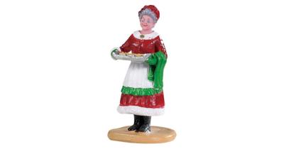 Kerstfiguur Mrs. claus cookies LEMAX - Lemax