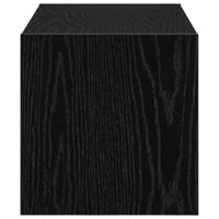 Schoenenrek stapelbaar 60x30x30,5 cm zwart eikenkleurig - thumbnail