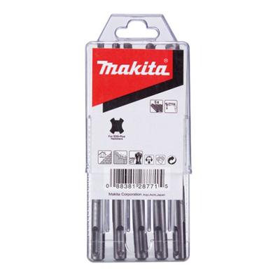 Makita Accessoires PBS: "beton" 5-delig SDS-PLUS | D-00795 Makita Accessoires PBS: "beton" 5-delig SDS-PLUS | D-00795