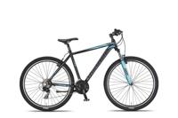 Umit Mirage Oversized MTB 29 Inch 50 cm Unisex 21V V Brakes Zwart/Turquoise - thumbnail