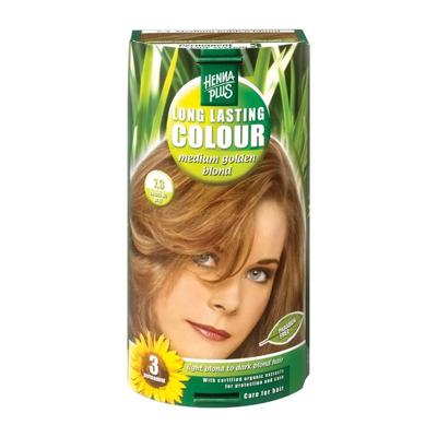 Henna Plus Long lasting colour 7.3 medium golden blond 100 Milliliter Henna Plus Long lasting colour 7.3 medium golden blond 100 Milliliter