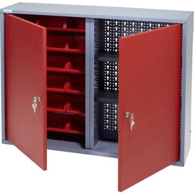 Küpper 70322 (b x h x d) 80 x 60 x 19 cm Rood, Zilver