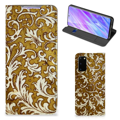 Telefoon Hoesje Samsung Galaxy S20 Barok Goud Telefoon Hoesje Samsung Galaxy S20 Barok Goud