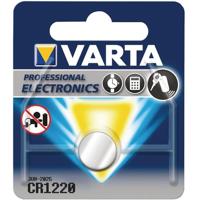 Varta Knoopcel CR1220 3 V 1 stuk(s) 35 mAh Lithium LITHIUM Coin CR1220 Bli 1 - thumbnail