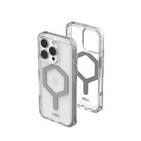 Urban Armor Gear Plyo MagSafe Case Backcover Apple iPhone 16 Pro Ice, Transparant, Zilver MagSafe compatible - thumbnail