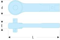 Facom aandrijfvierkanten - S.203E - thumbnail