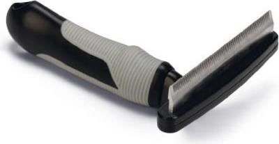 Beeztees Trimhark - Hondenverzorging - Groot - Zwart"Grijs - 16 cm
