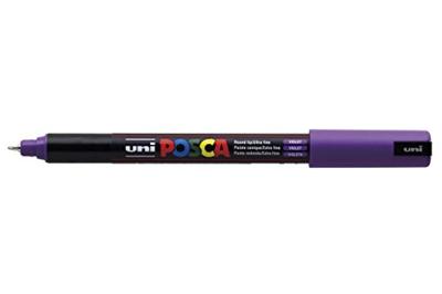 Uni Posca marker pc-1mr paars - extra fine 0,7mm