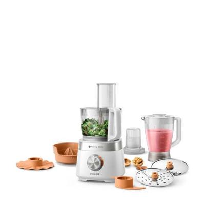 Philips Viva Collection Compacte keukenmachine, 850 W, met 31 functies