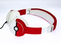 OTL Technologies Pokémon Pokéball Hoofdtelefoons Bedraad Hoofdband Muziek Zwart, Rood, Wit - thumbnail
