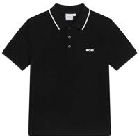 Hugo Boss Logo Polo Kids Zwart - Maat 9/10 jaar - Kleur: Zwart | Soccerfanshop - thumbnail