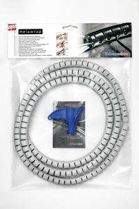 HellermannTyton HWPP-16MM-PP-GY-K1 Kabelslang 16 mm (max) Grijs 2 m HellermannTyton HWPP-16MM-PP-GY-K1 Kabelslang 16 mm (max) Grijs 2 m