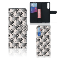 Sony Xperia 1 II | Telefoonhoesje | Met pasjeshouder | Salamander Grey - thumbnail