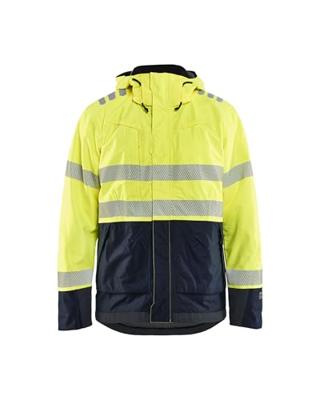 Blåkläder Multinorm shelljack 40881532 | High-Vis Geel/Marineblauw | Maat 4XL - 7330509783849 Blåkläder Multinorm shelljack 40881532 | High-Vis Geel/Marineblauw | Maat 4XL - 7330509783849