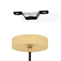 Eglo Gouden hanglampManzanares met wit glas - 900305 - thumbnail