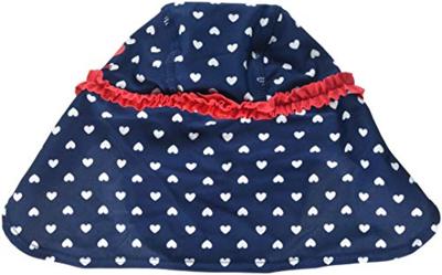 Playshoes zwemcap Hartjes Marineblauw-53 cm