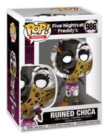 Five Nights at Freddy's Security Breach Ruin Funko Pop Vinyl: Ruined Chica - thumbnail