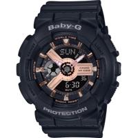 Casio BABY-G BA-110 Series Analog-Digital Watch BA-110RG-1A - Black - thumbnail