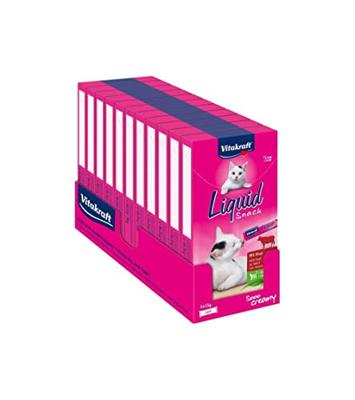 Vitakraft cat liquid snack rund & inuline