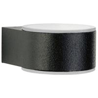 Albert Buitenlamp boven en onderCurl 10cm - zwart - 660234 - thumbnail