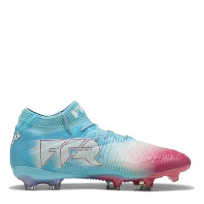 PUMA Future 8 Ultimate Re-Charge Gras Voetbalschoenen (FG) Blauw Roze Wit