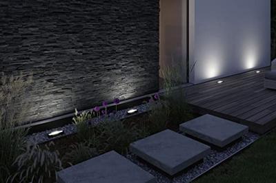 Paulmann ABL Wallwasher 94670 Verlichtingssysteem GEV - Light in garden LED-vloerinbouwlamp LED 6 W Warmwit Antraciet