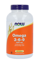 NOW Omega 3-6-9 1000mg Capsules - thumbnail