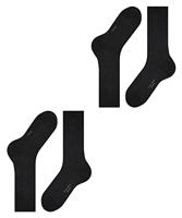 FALKE 2-paar Happy heren sokken - Katoen hoge mannen sokken - Ademend - thumbnail